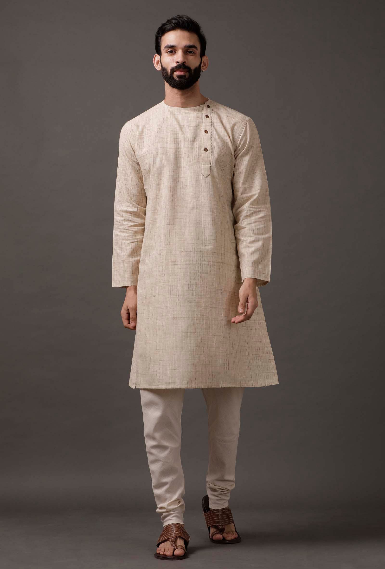 Beige Kurta
