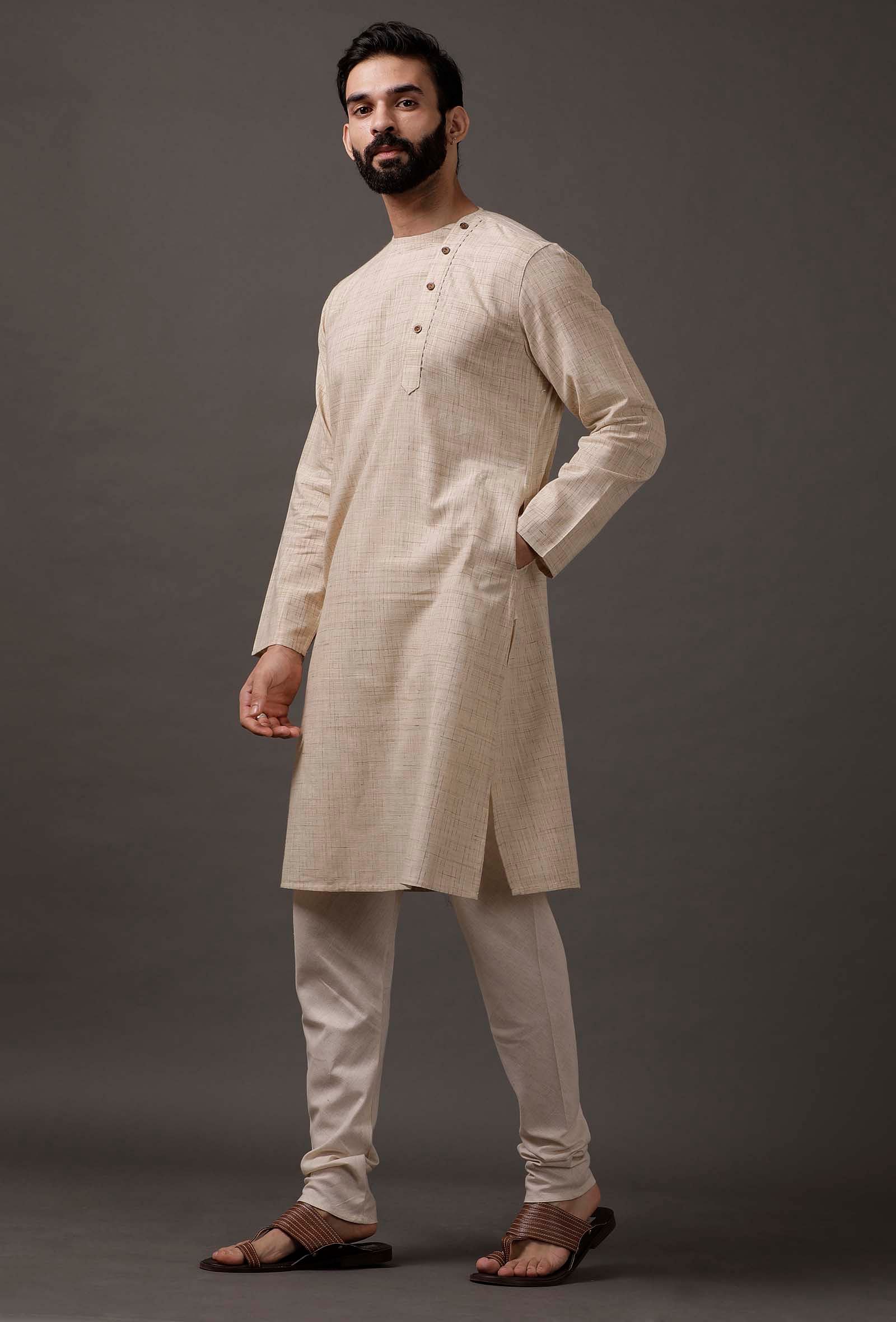 Beige Kurta