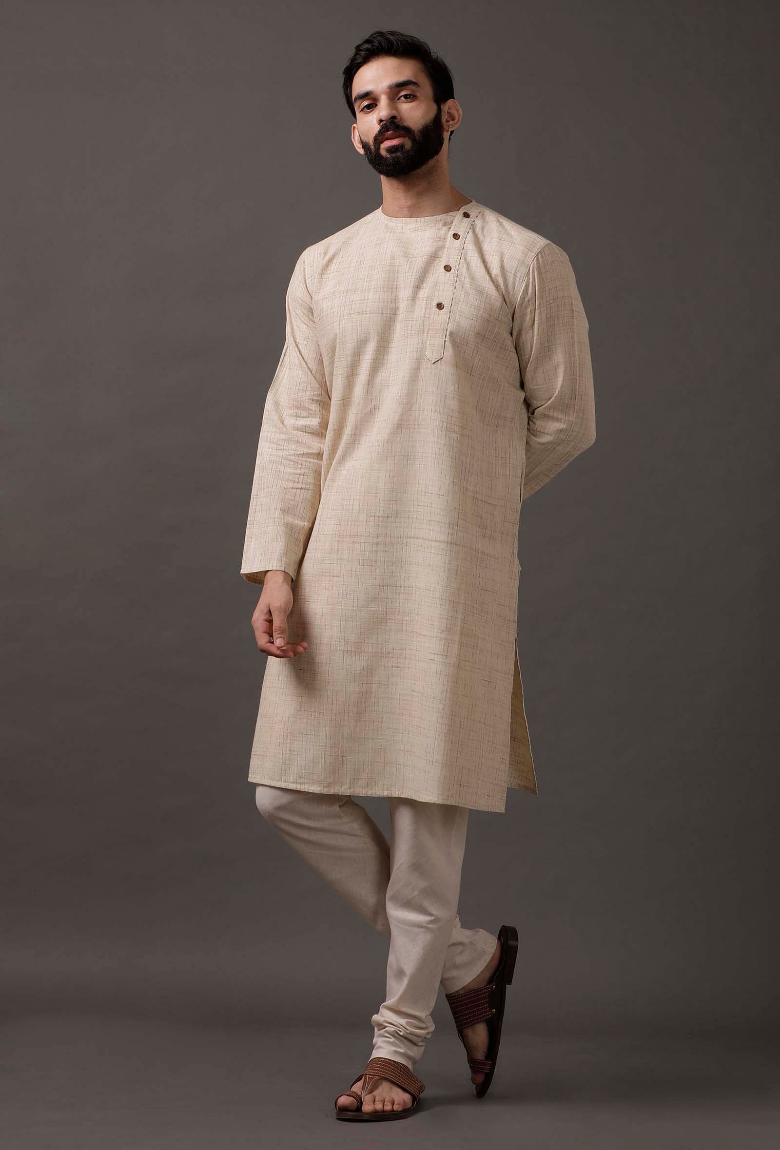 Beige Kurta
