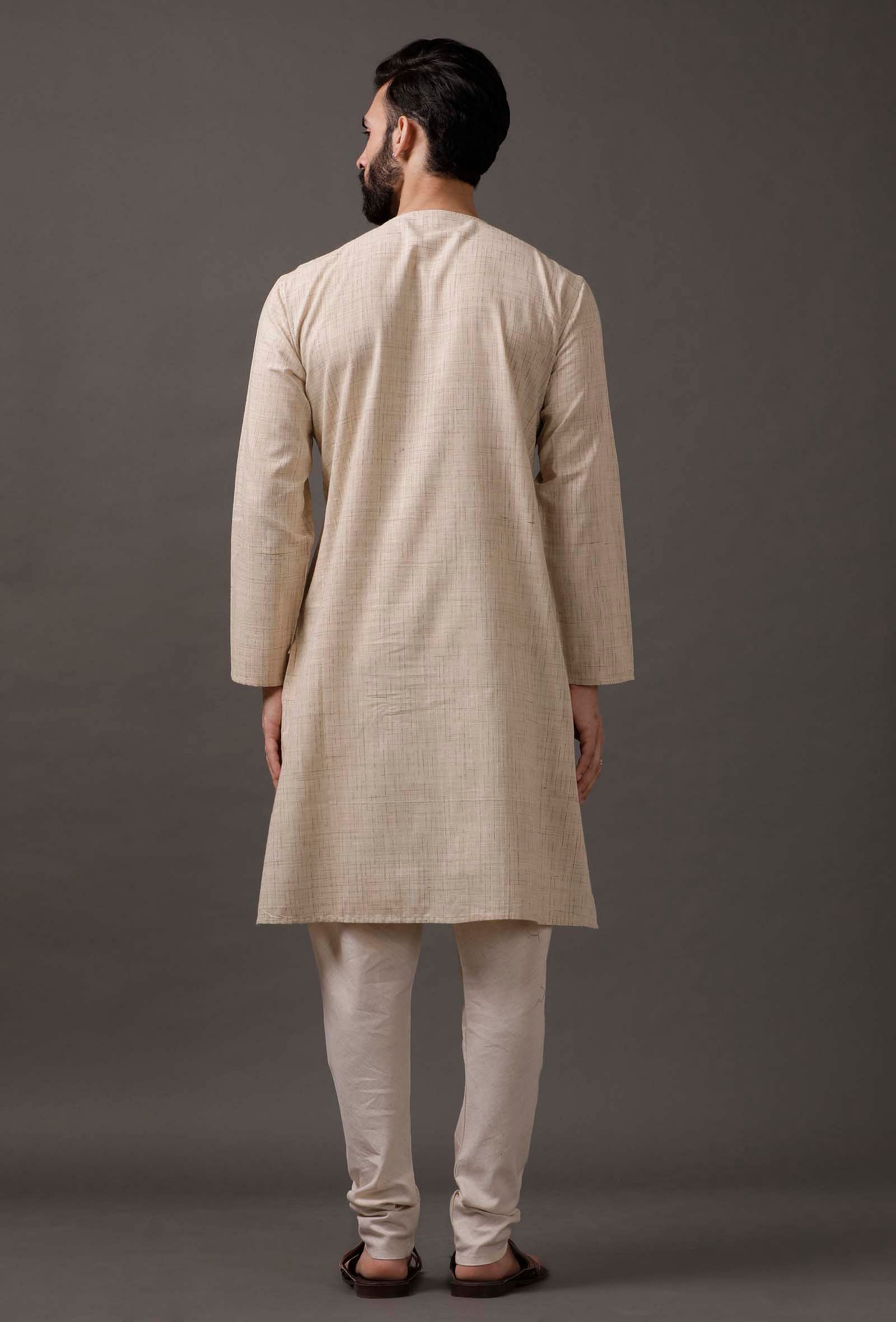 Beige Kurta