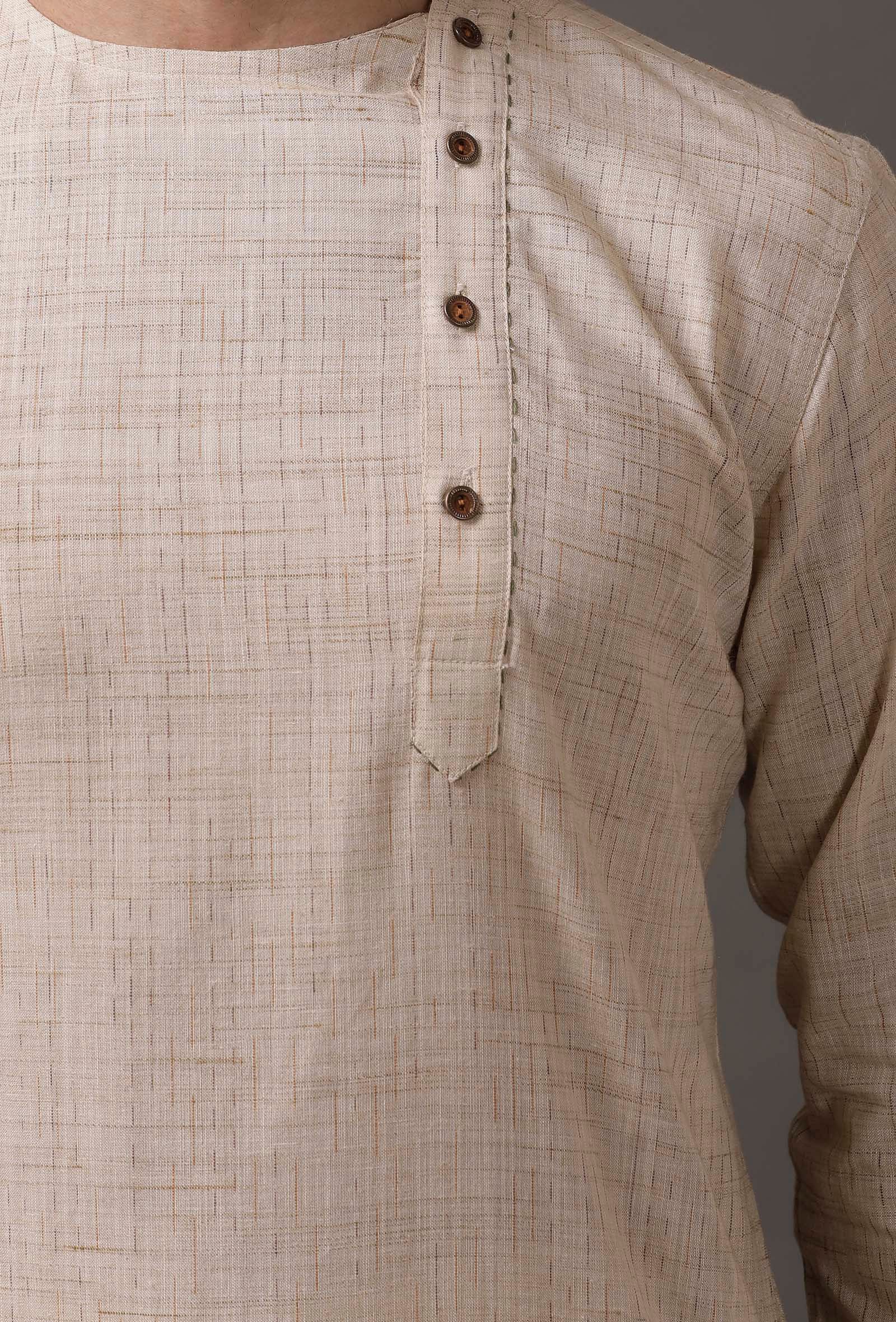 Beige Kurta