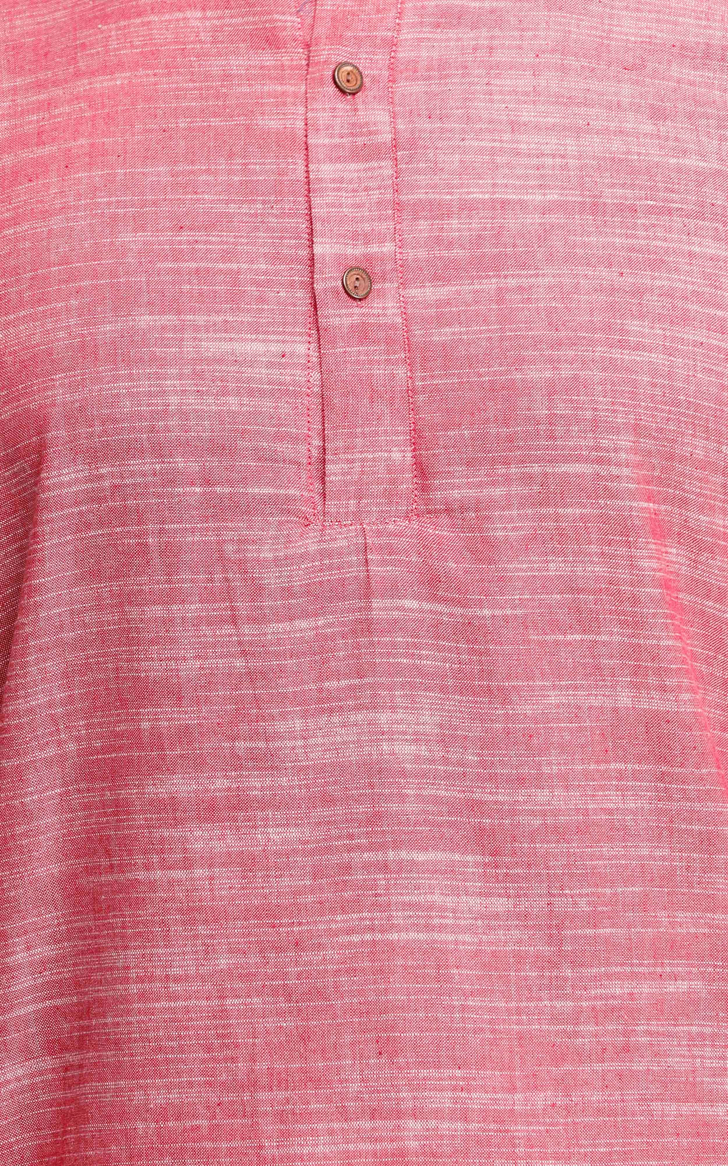 Set of 2: Dusty Pink Cotton Kurta and Pajama