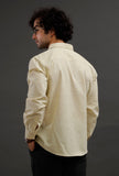 Tuscan Yellow Cotton Slim Fit Shirt