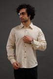 Pink Cotton Slim Fit Shirt