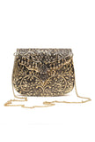 Anouk Brass Metal Purse