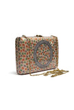 Ruhani Floral Kashmiri Mache Clutch