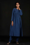 Azure Blue Cotton Kurta