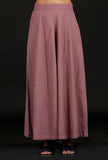 Plum Cotton Pallazo