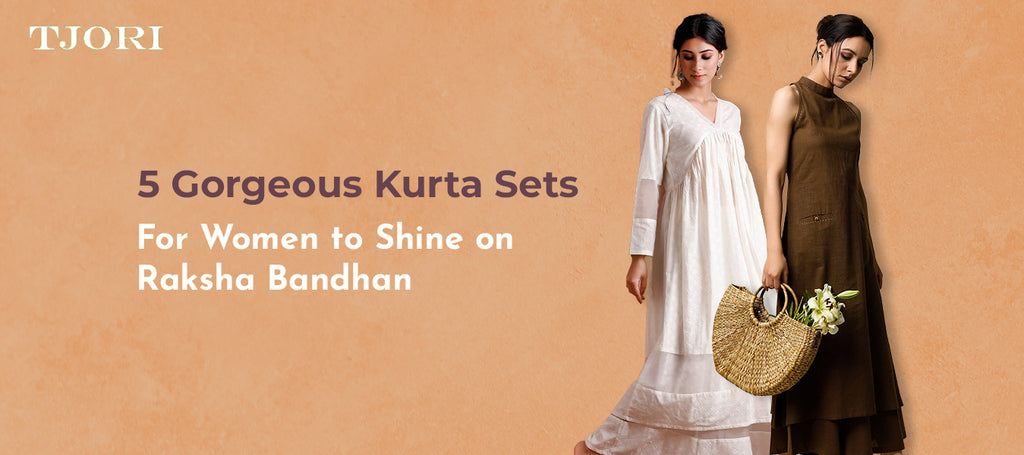 5 Gorgeous Kurta Sets for Women to Shine on Raksha Bandhan