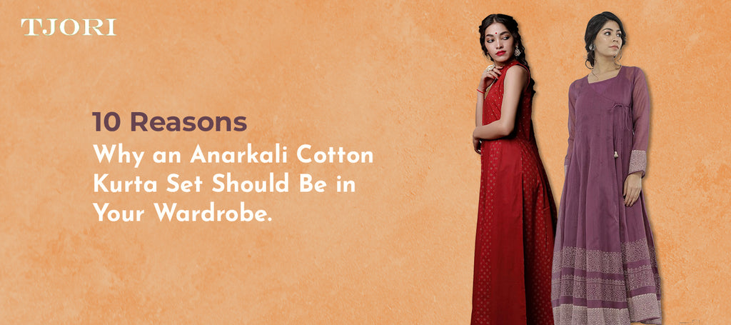 10 Reasons Why an Anarkali Cotton Kurta Set Should Be in Your Wardrobe
