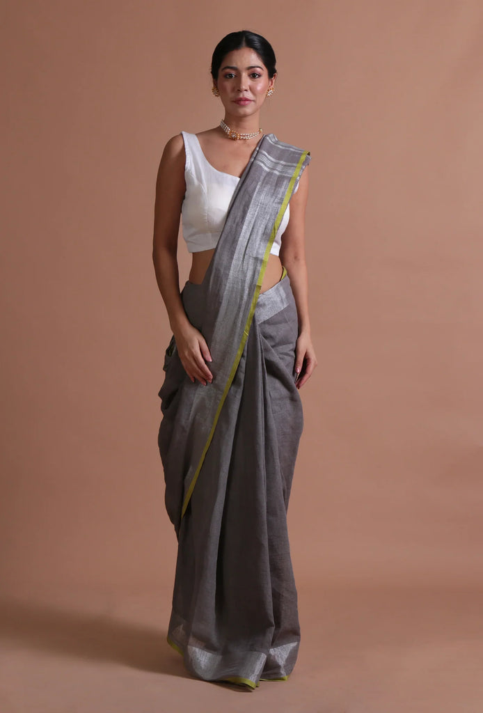 The Everyday Magic of Cotton Linen Sarees: Comfort Meets Effortless Style