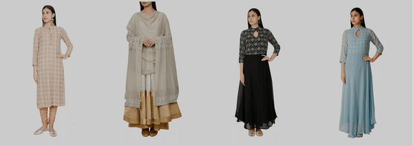 Designer Chikankari Suits