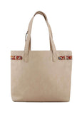 Beige Kalamkari Tote Bag