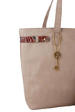 Beige Kalamkari Tote Bag