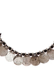Salazar German Silver Coin Necklace