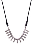 Marvolo German Silver Embellished Necklace