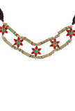 Double Layered Gold Plated German Silver Necklace