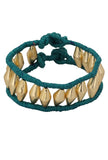 Sea Green Beaded Ankle Bracelet