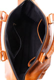 Tan Hand Bag (13"x10"x6")