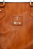 Tan Hand Bag (13"x10"x6")