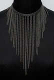 Alice silver plated brass Chain Necklace