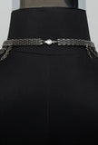 Alice silver plated brass Chain Necklace