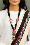 Black Thread Goddess Kali Necklace
