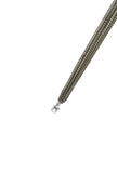 Thick Silver-Plated brass Gothy Anklet With Antique finish