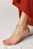 Brown Seashell Anklet