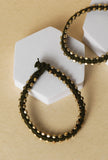 Set Of 2- Trisha Green German Silver Anklets