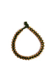 Set Of 2- Trisha Green German Silver Anklets