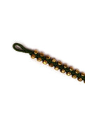 Set Of 2- Trisha Green German Silver Anklets