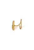 Ancient Motif Brass Gold Nosepin