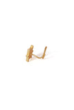 Ancient Motif Gold Brass Nosepin
