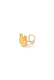 Ancient Motif Gold Brass Nosepin