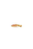 Red Enamel Gold Brass Septum