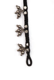 Black Ghungroo Anklet for Festive Wear