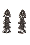 Tribal Rectangular Drop Earrings