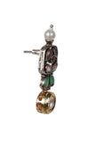 Enchanting Twilight Oxidized Silver Necklace & Earring Set