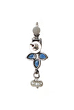 Multicolor Oxidized Necklace and Earring Set