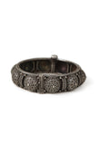 Oxidised silver Gokhru Kada set of 2