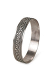 Oxidized Silver Bangle Set