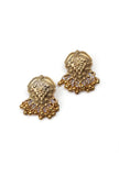 Gold Tone With Gunguru Jute Necklace Set