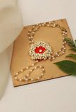Floral Rouge Hand Adornment
