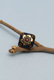 Laq Fashionable Flower Design Light Weight Multi Color Ring