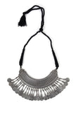 German Silver Designer Hasli With Coin Choker Necklace For Women