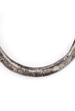German Silver Designer Antique Look Flower Design Traditional Kada Anklet