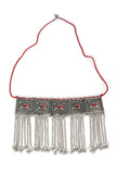 Multi Meena Chain Work Afghani Choker Necklace
