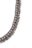German Siver Designer Tavva Stud Ghunghru Chain Mathpatti