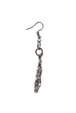 Traditional Design Durga Ji Square Bead Chain Maangtikka And Earring